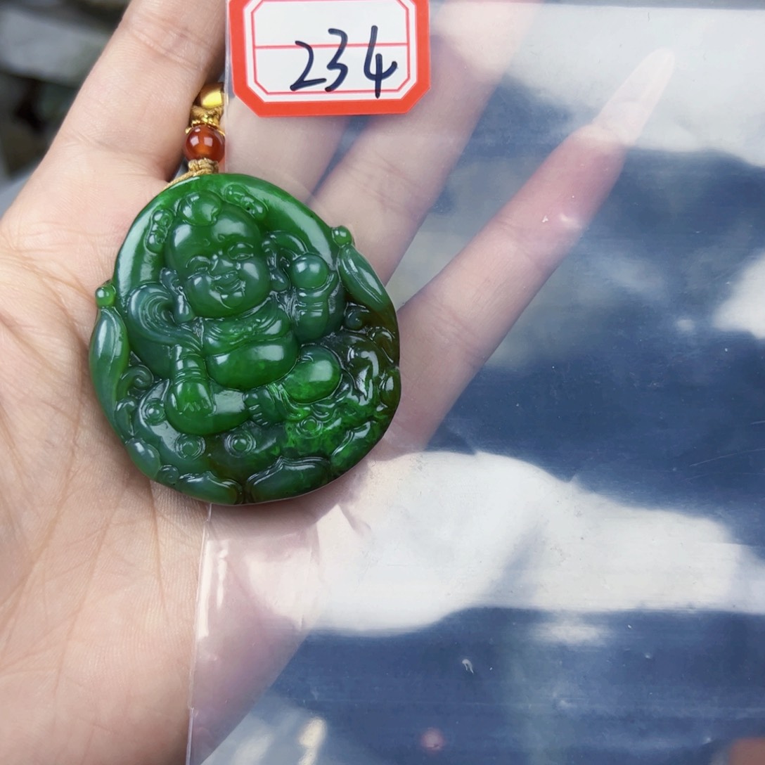 和田玉珠宝半成品未镶嵌