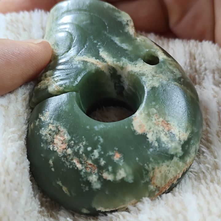 和田玉挂件未镶嵌诚*