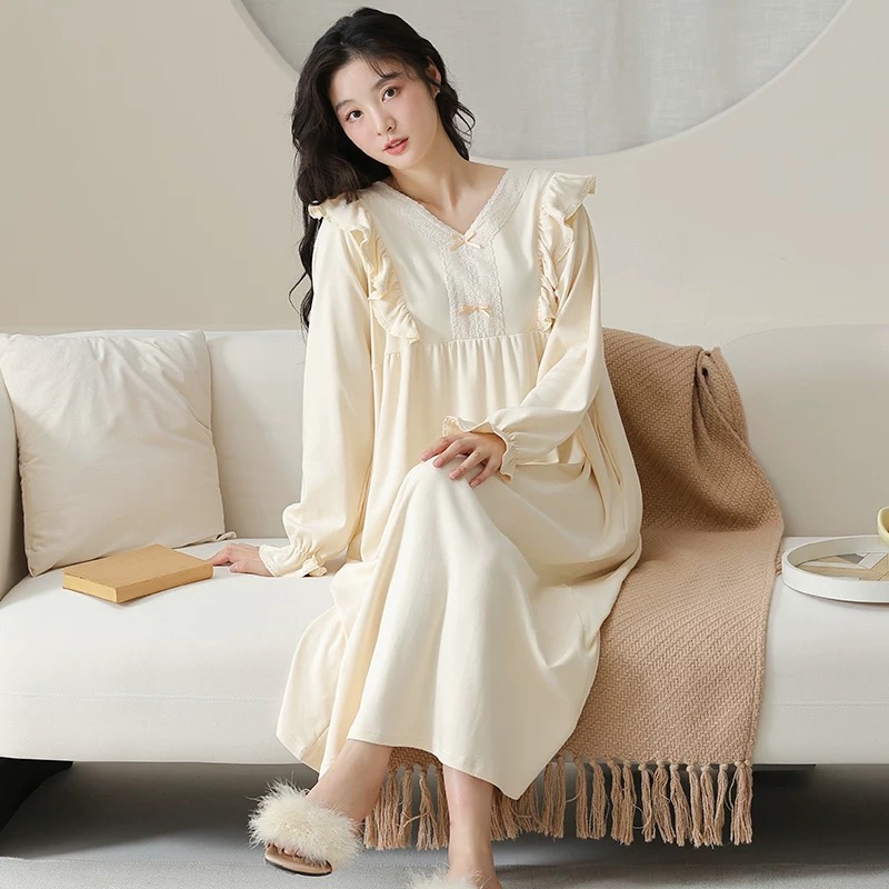 【古色古香】胸贴款 2025升级款 含情内衣蕾丝胸前解扣性感连体睡衣