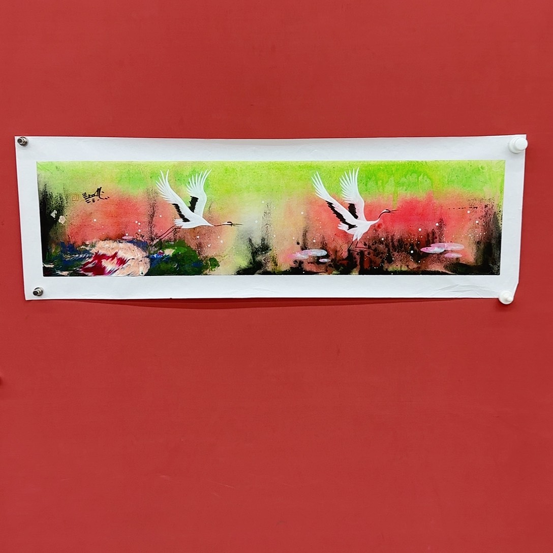 国画艺术家的作品