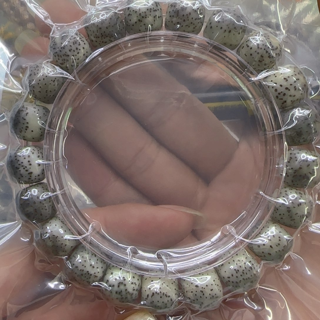 星月菩提手串86哈哈灰星月菩提1.1桶单圈