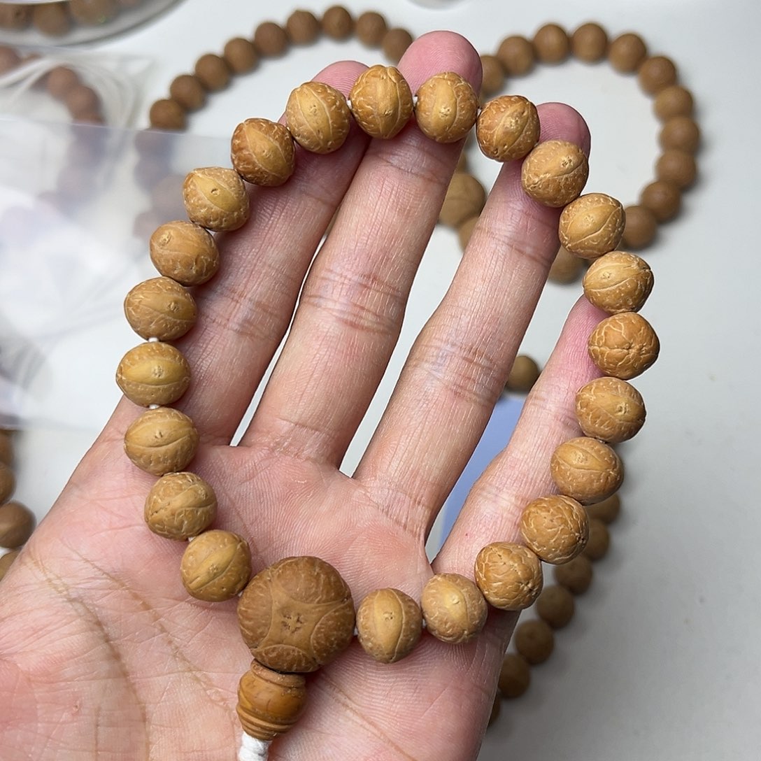 凤眼菩提手串精品矮桩手串11.5尺寸