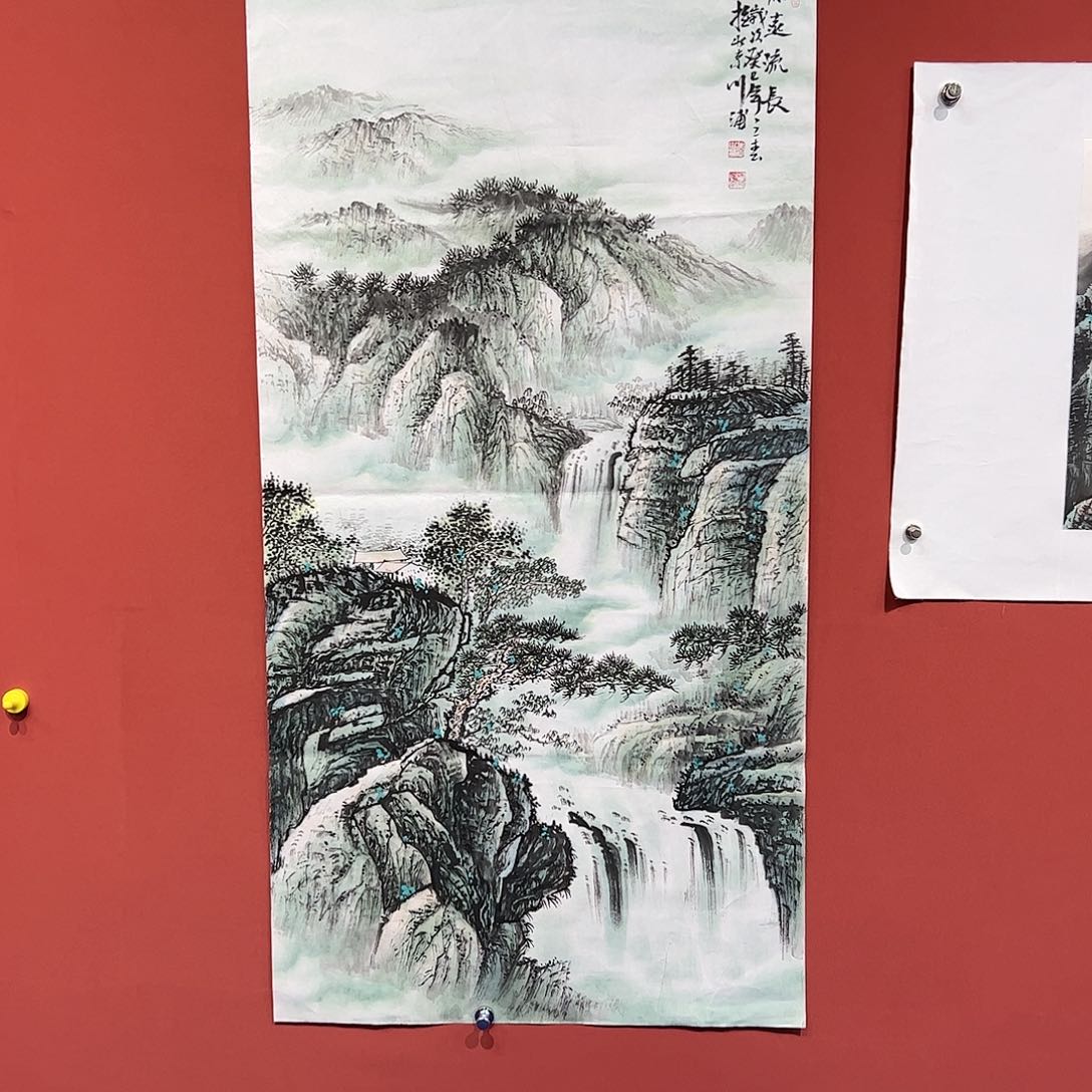 国画李川浦画家作品