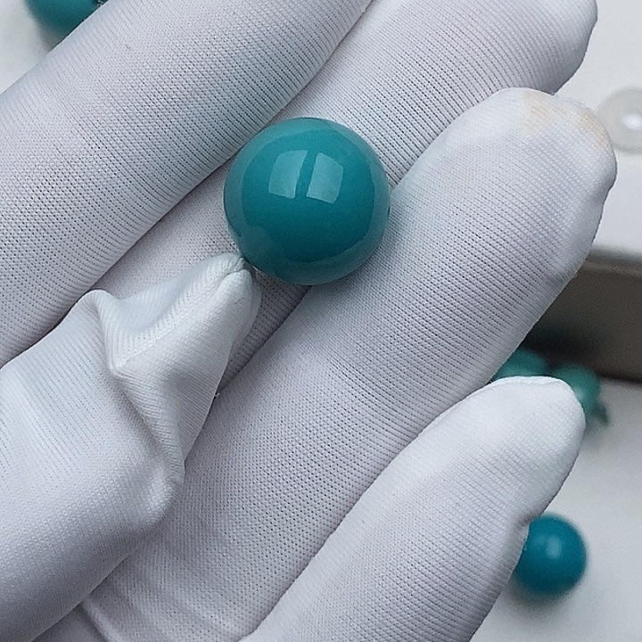 绿松石未镶嵌圆珠