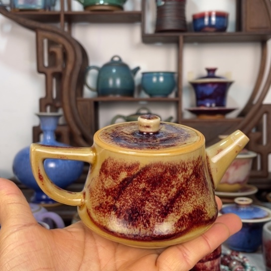 神垕钧瓷茶壶神垕钧瓷茶器