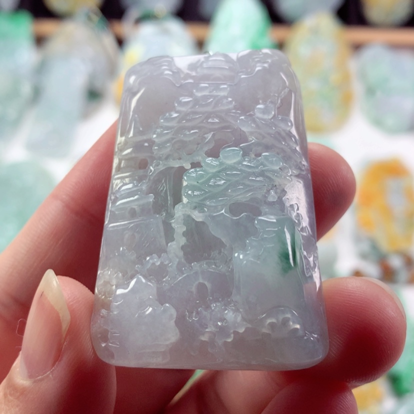 【闪购商品】翡翠吊坠(不含链)未镶嵌