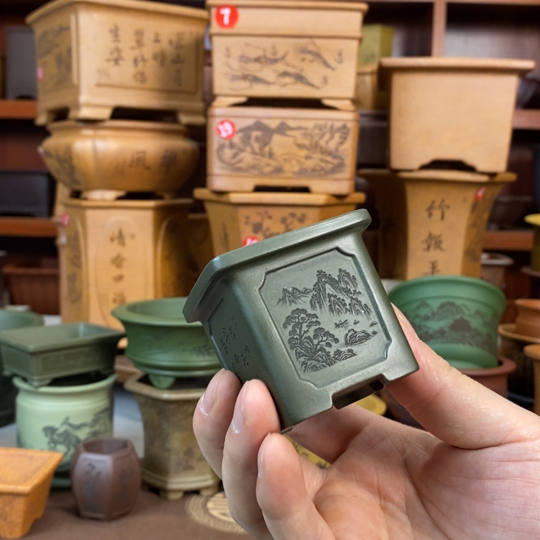 小***凡紫砂花盆盆景花盆小