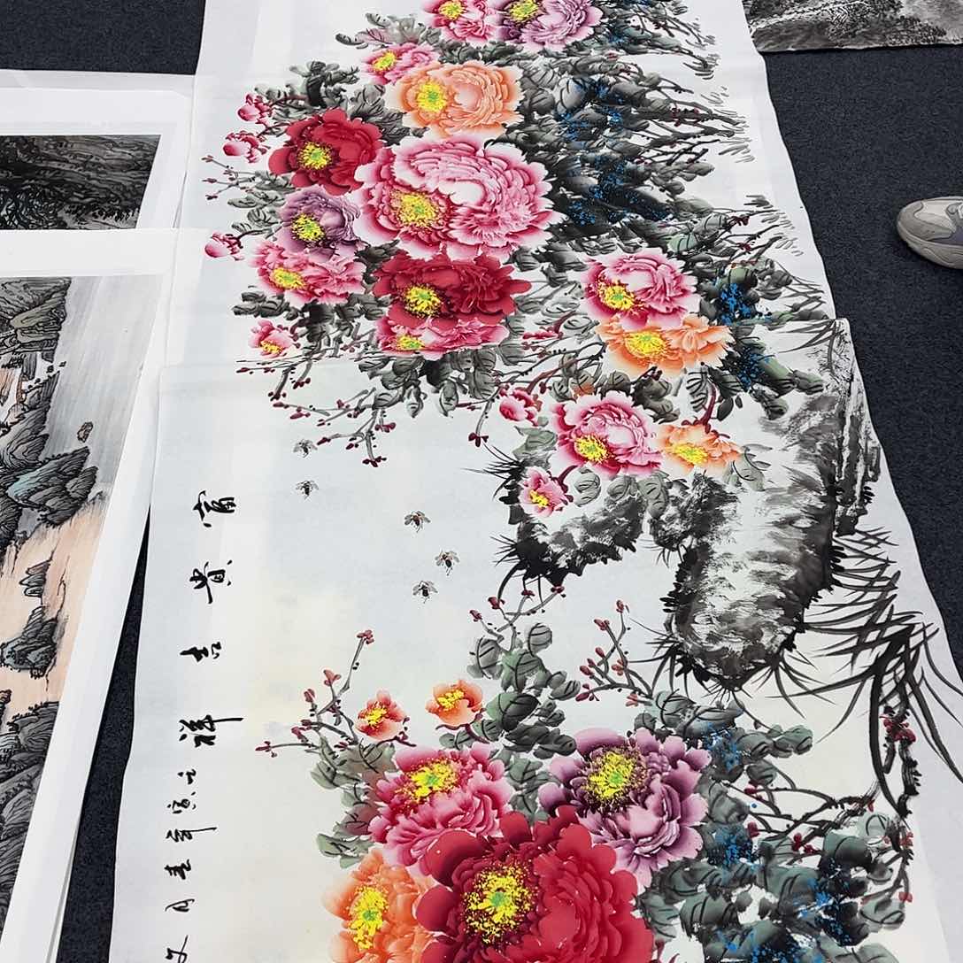 国画宣纸国画作品纯手绘