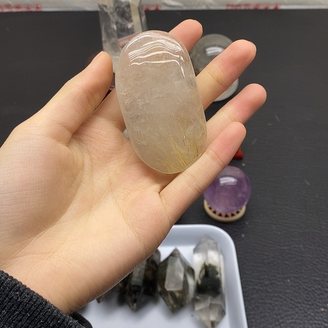 珠宝半成品水晶未镶嵌189水晶石