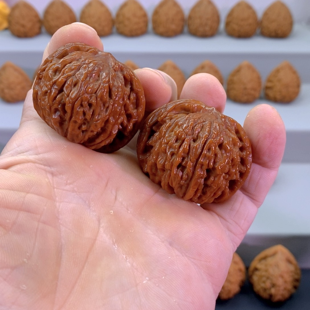 文玩核桃把件41全品山地正磨