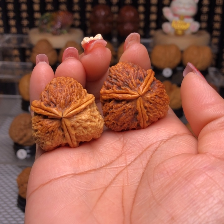 橄榄核吊坠6唐山角三楞