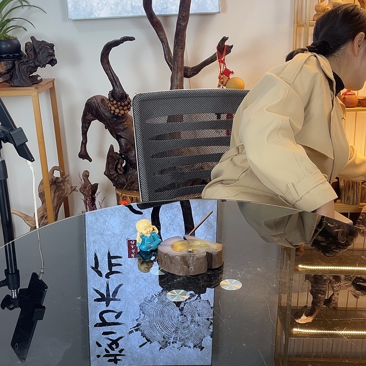 向***空纯天然原木手工制作