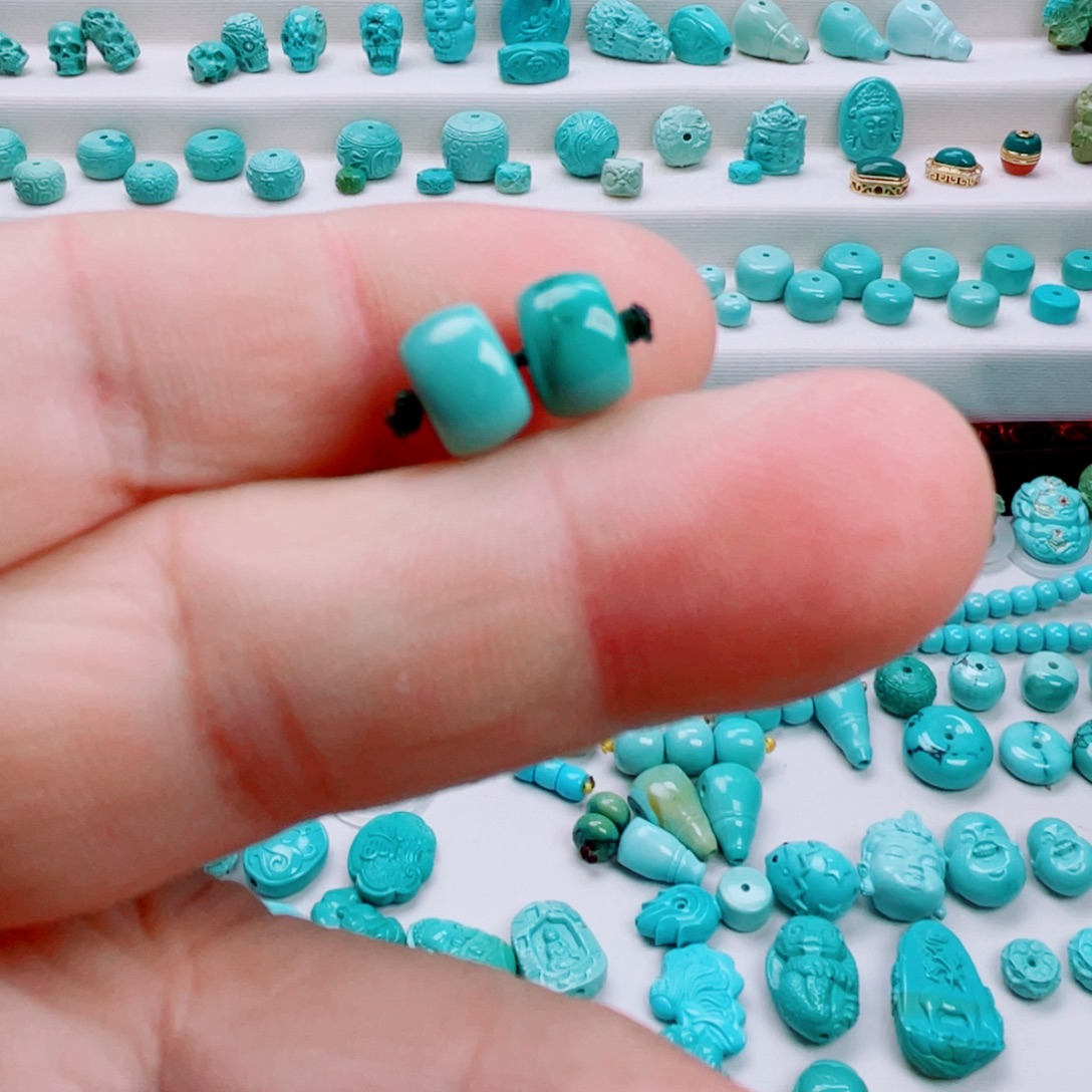 绿松石未镶嵌吊坠(不含链)