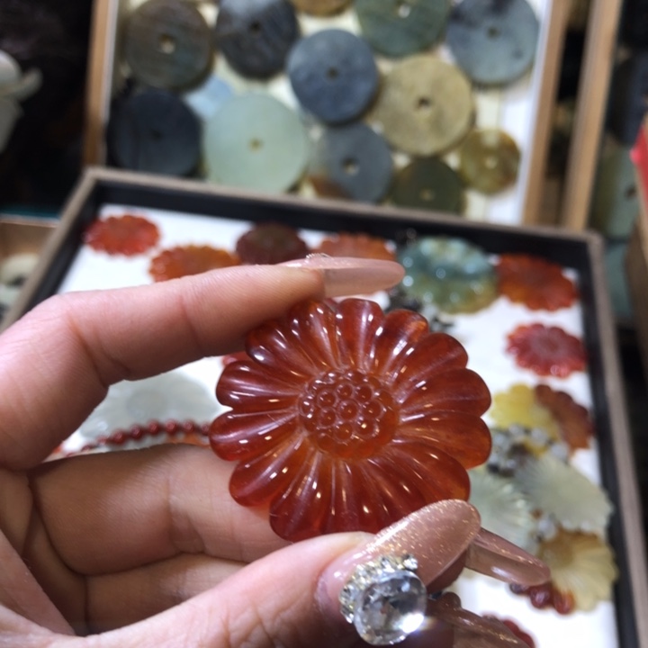 岫玉岫玉挂件未镶嵌