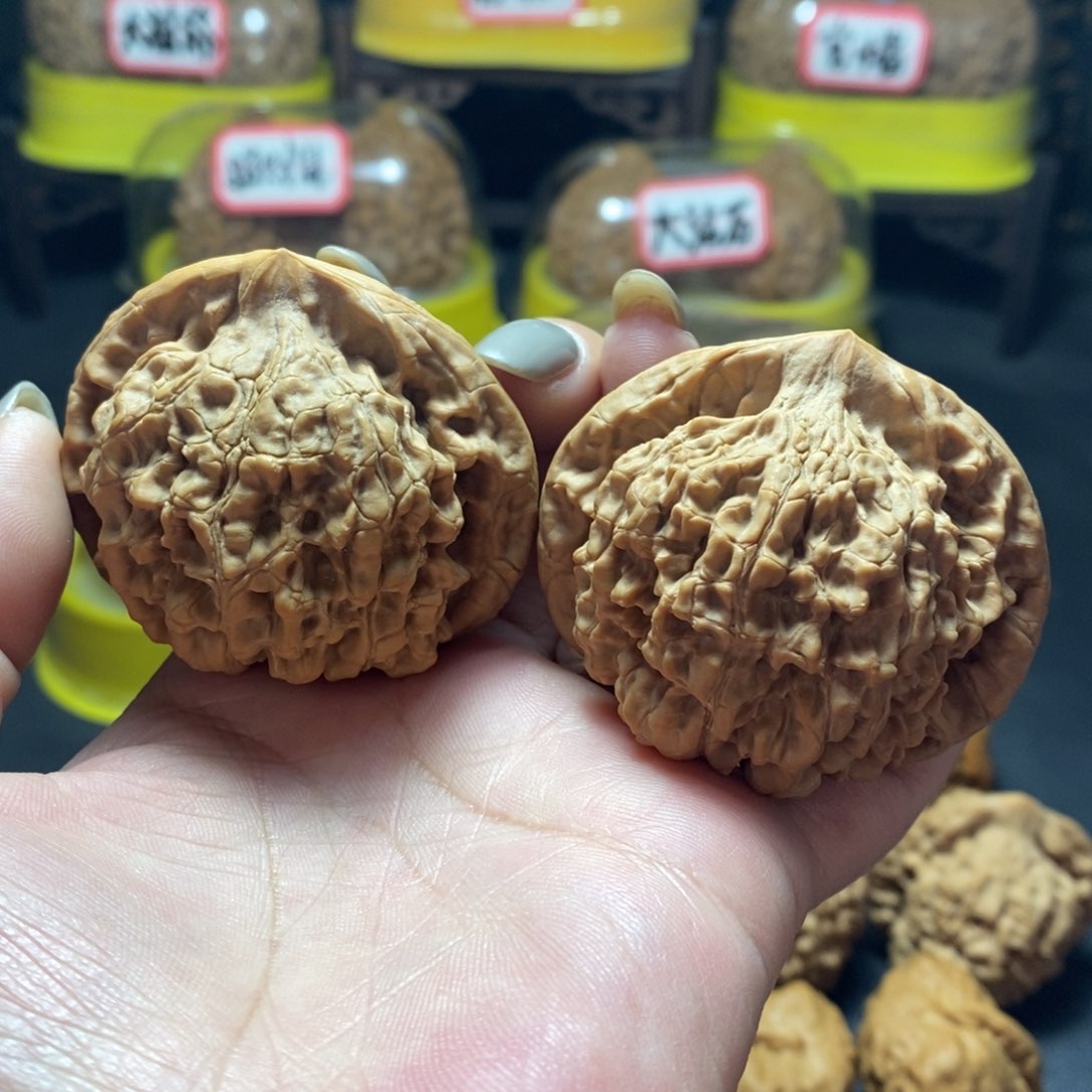 文玩核桃把件7号官帽52.5尺