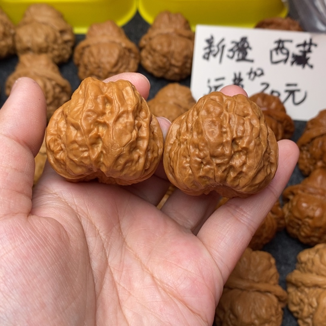 文玩核桃把件福*蛤蟆38