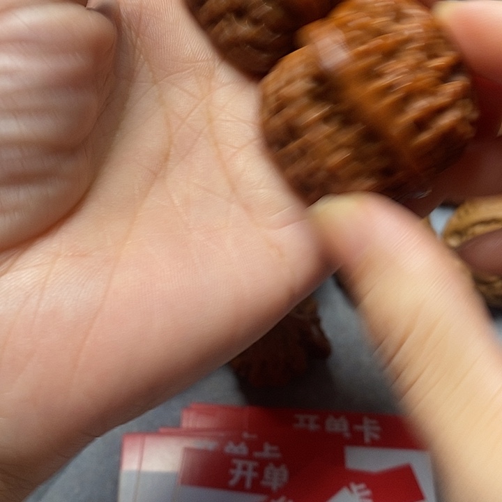 吊坠文玩核桃白狮