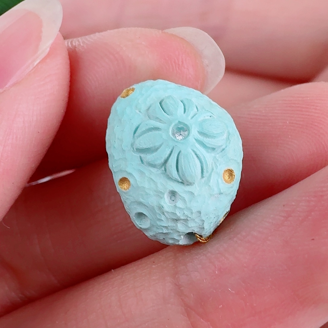 未镶嵌绿松石珠宝奇石