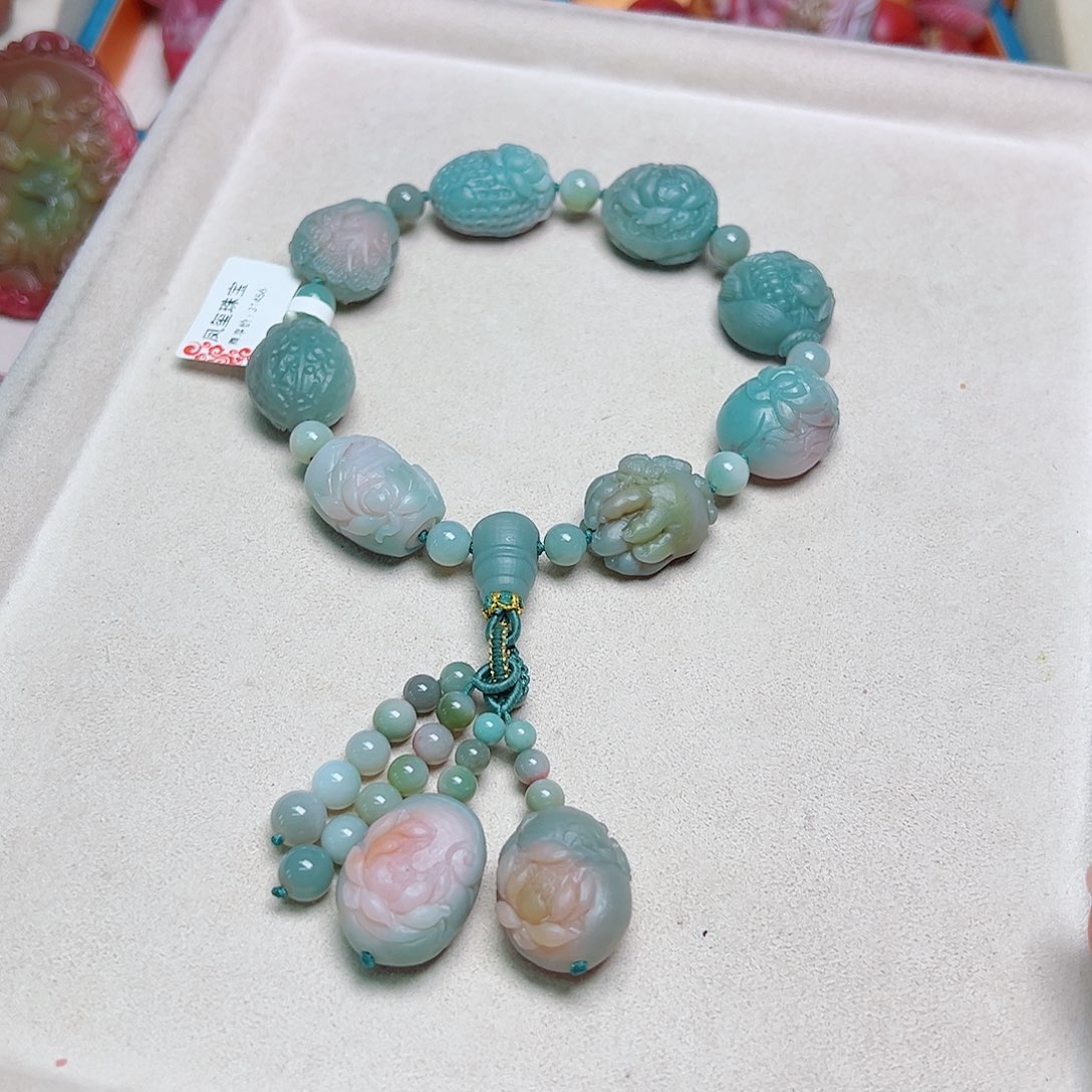 未镶嵌盐源玛瑙定制石英质玉星**岸