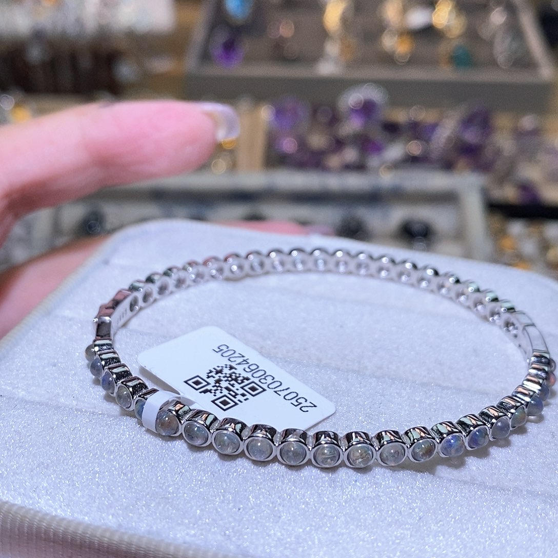 水晶戒指银S925镶嵌