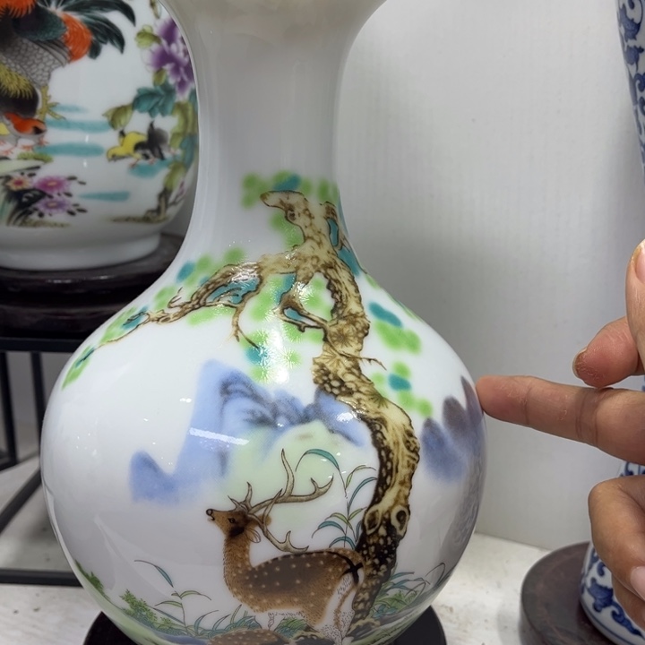 景德镇陶瓷花瓶摆件