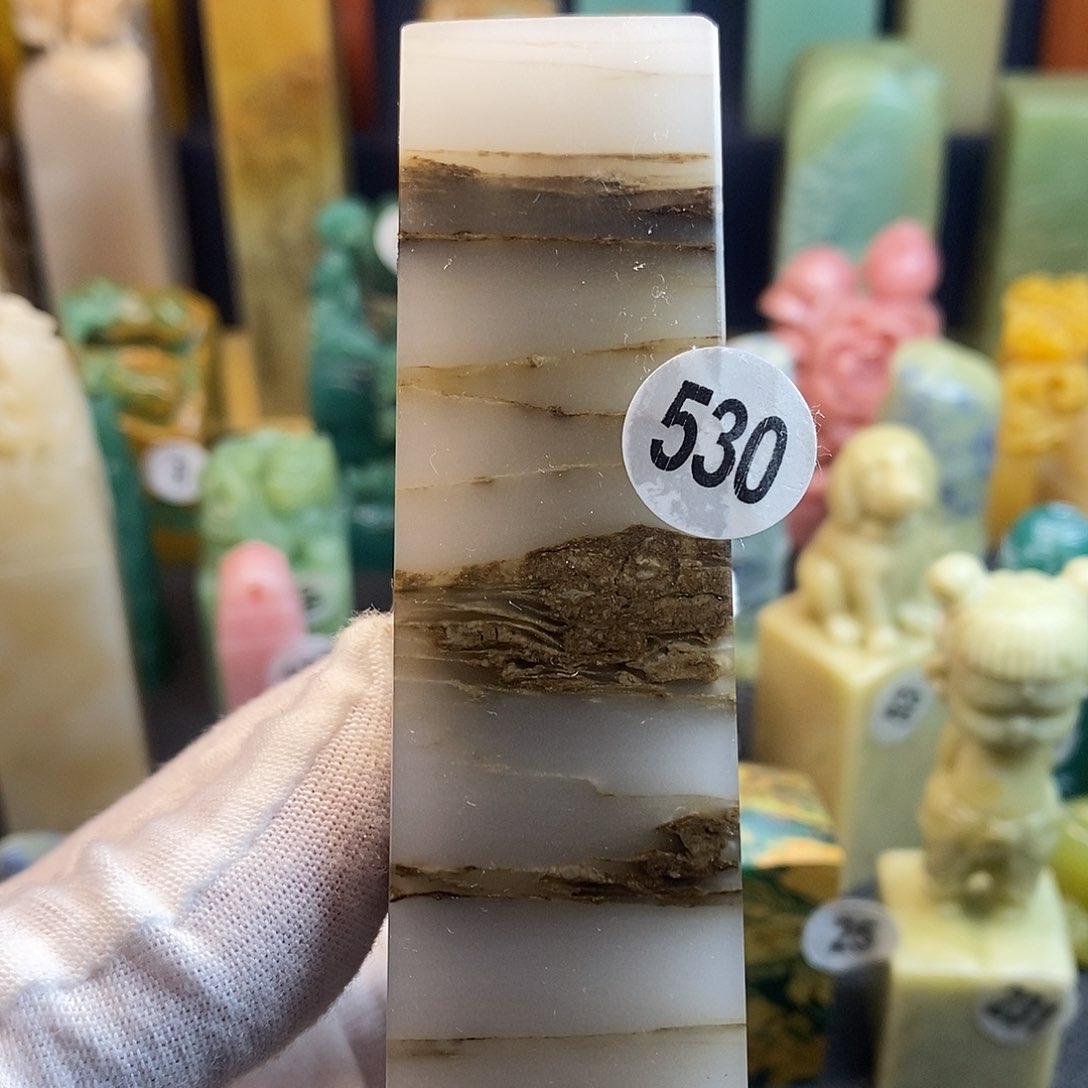 云南石篆刻艺术家的作品