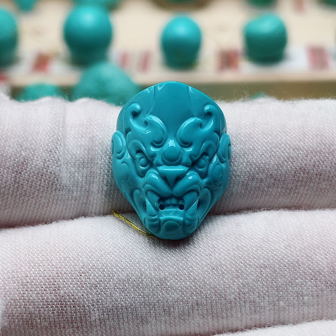 绿松石珠宝奇石未镶嵌