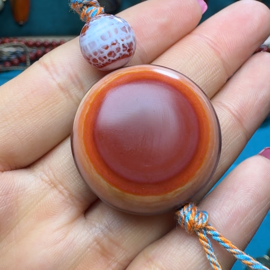 玛瑙/玉髓未镶嵌项链