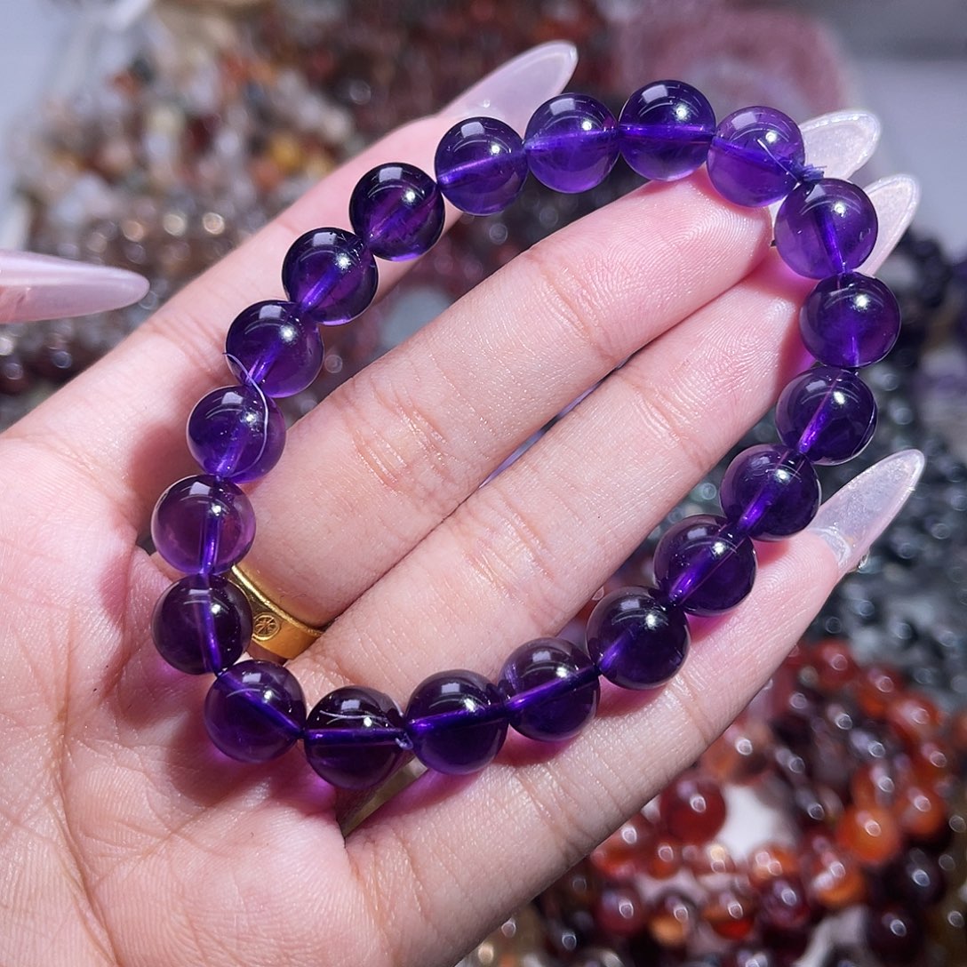 水晶手链未镶嵌乌拉圭9+