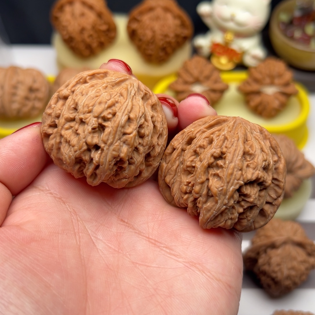 把件文玩核桃41.5全品密纹