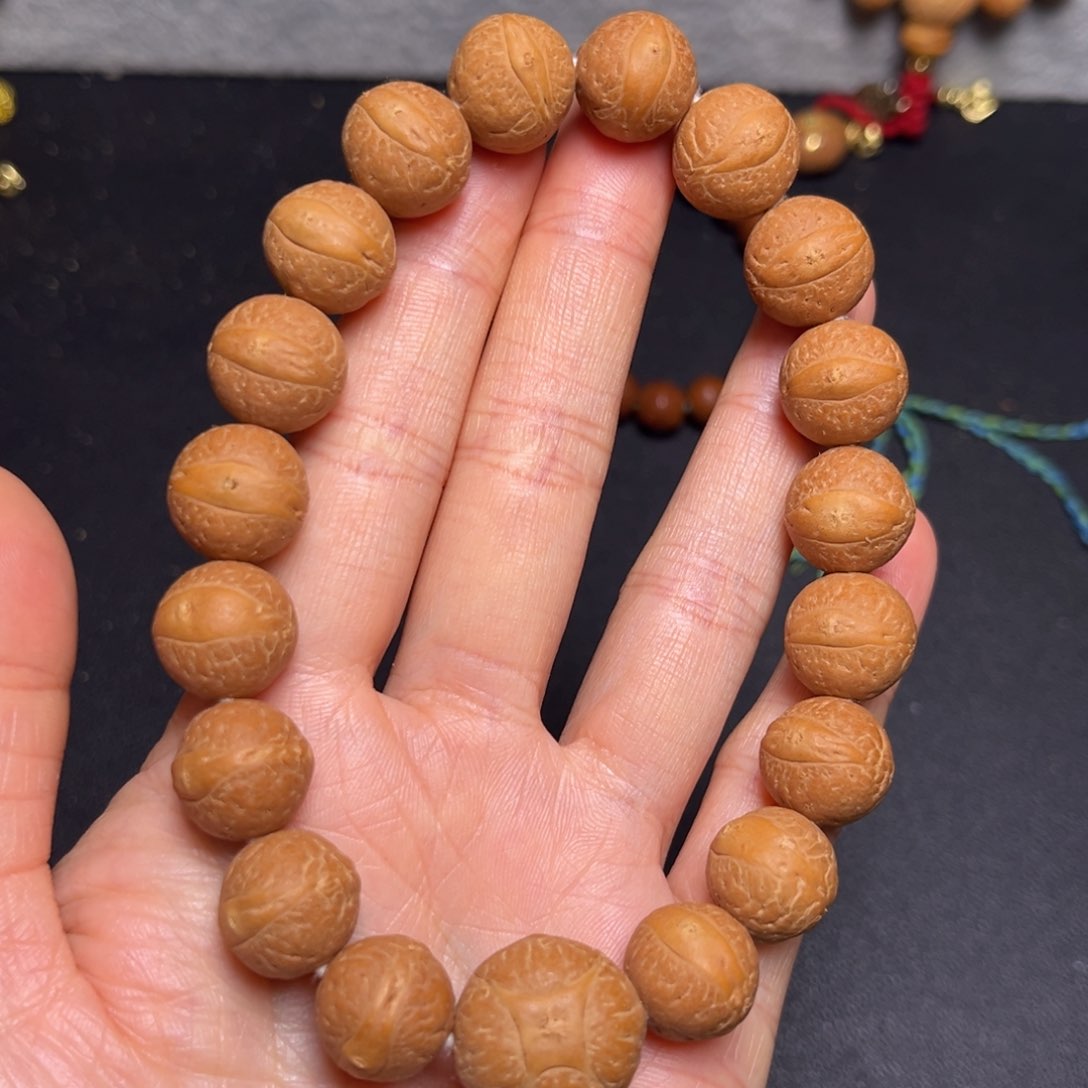 凤眼菩提吊坠14mm精品铁籽手串