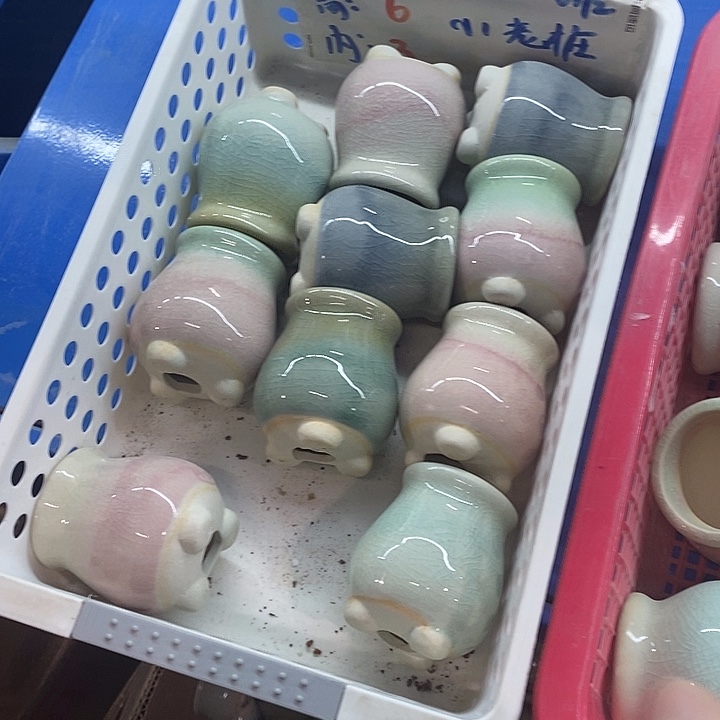 红陶【满10米包邮默认微瑕疵】随机3个