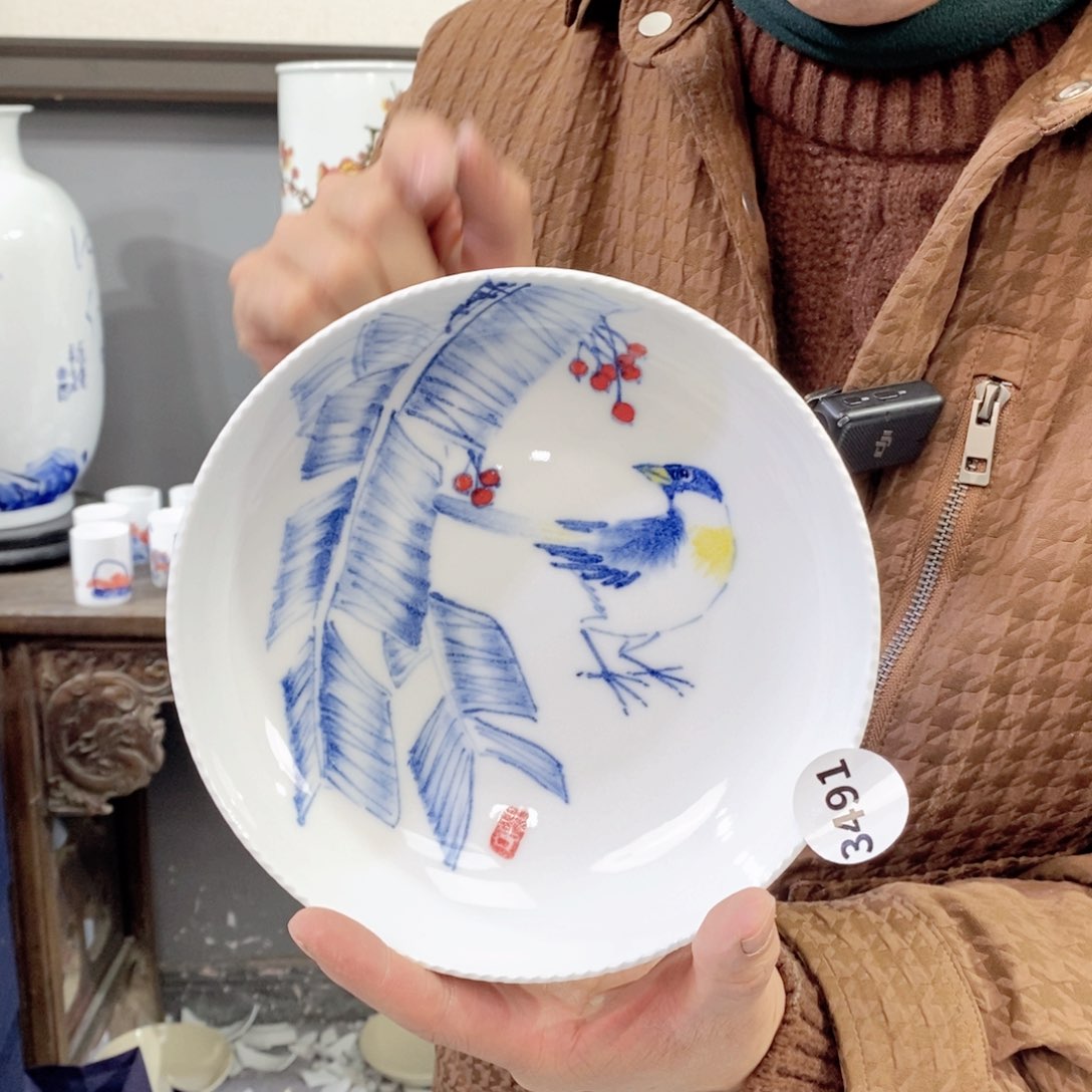 摆件吴义松陶瓷直播间3491