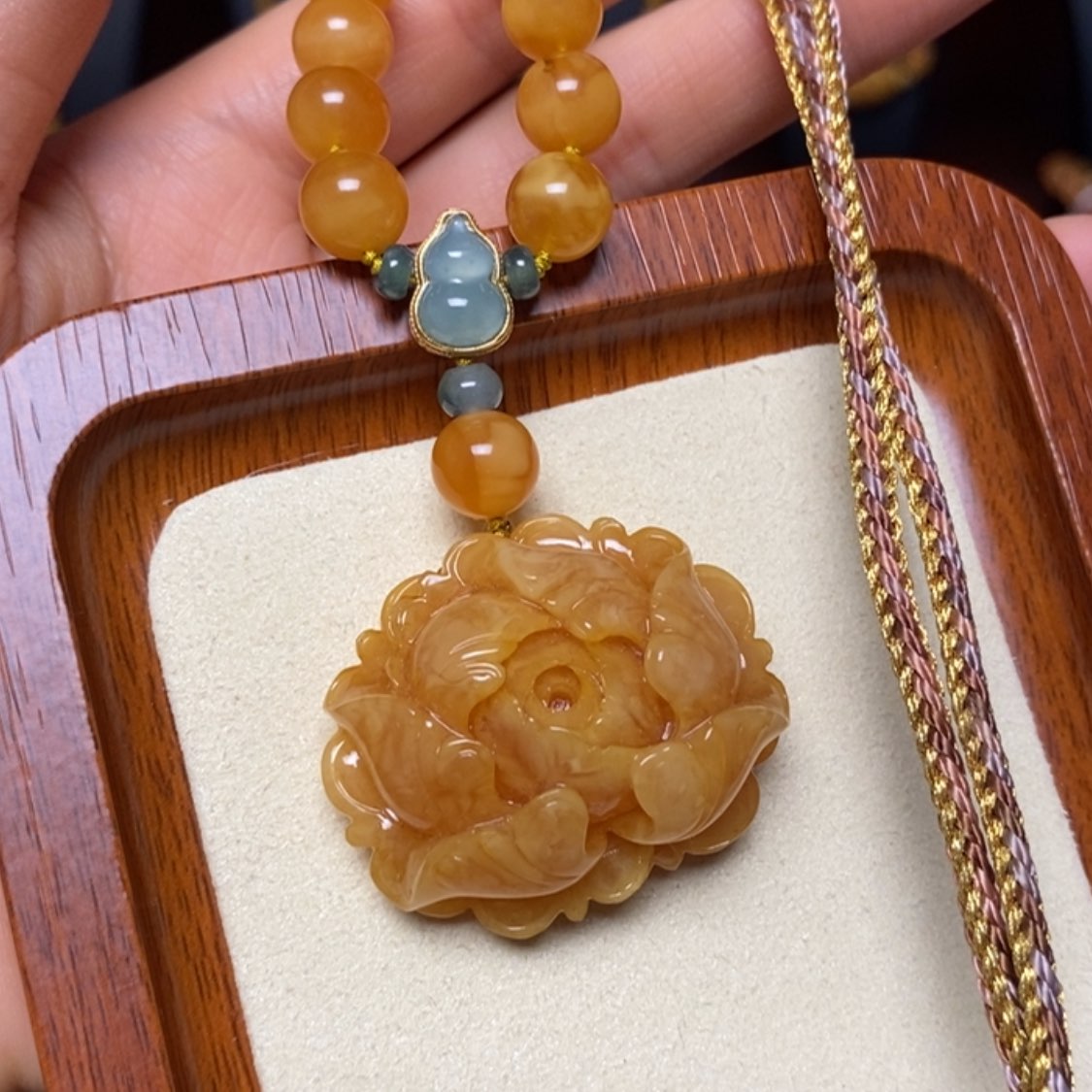 【闪购商品】未镶嵌颈饰蜜蜡项链