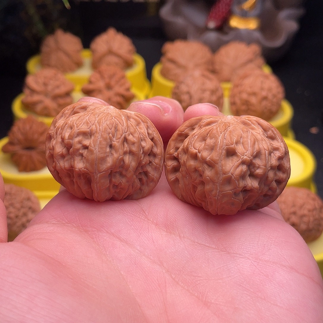 文玩核桃吊坠磨盘39加