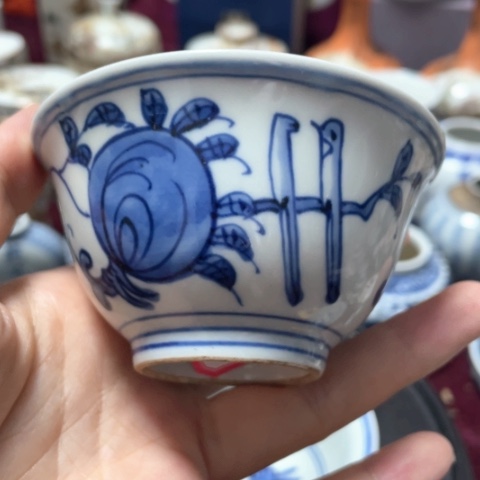 青花寿字罐摆件88888888888888888888