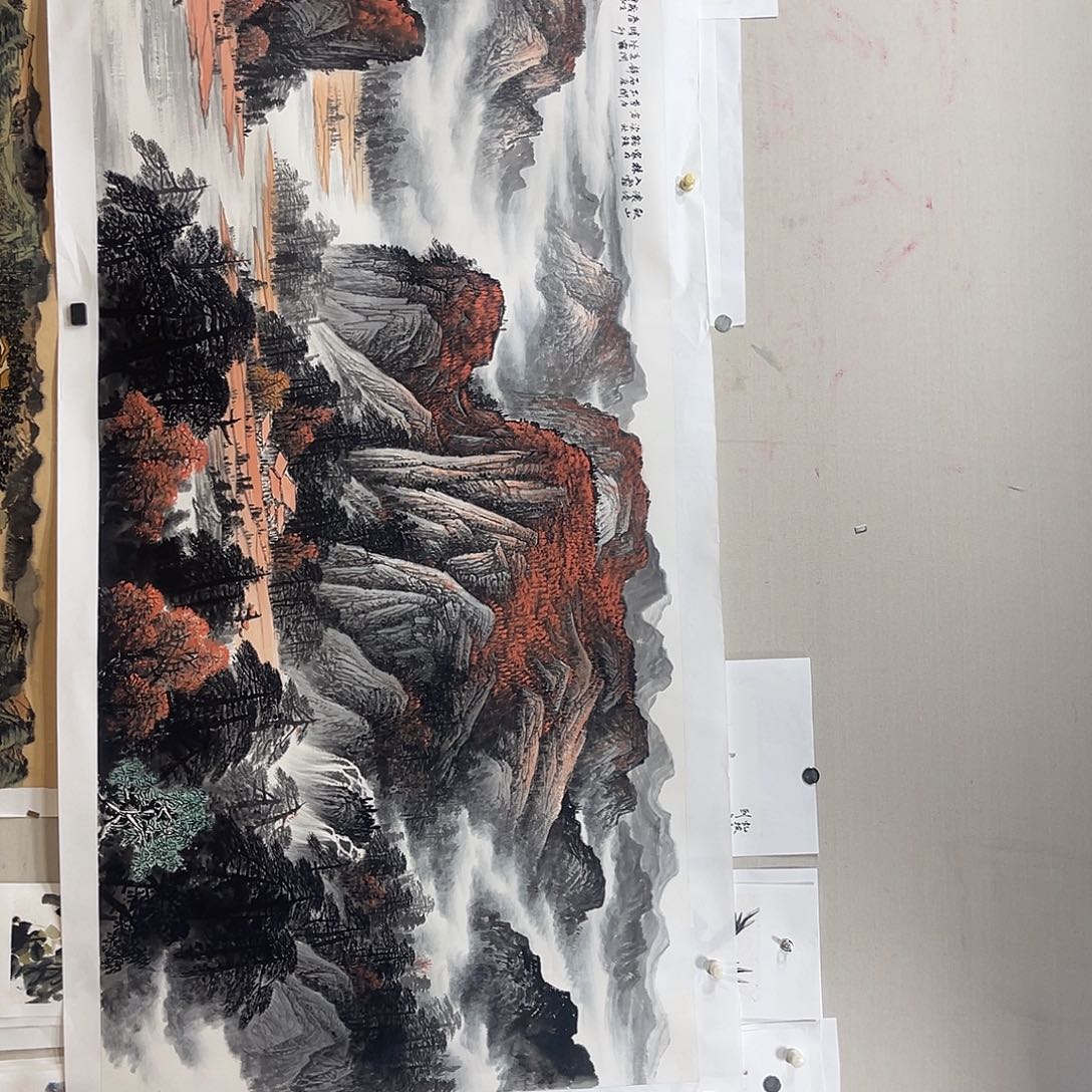 呵*姜奇老师山水作品