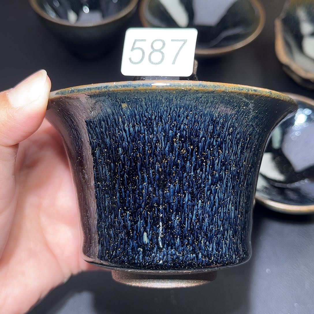 茶盏柴烧两才盖碗587