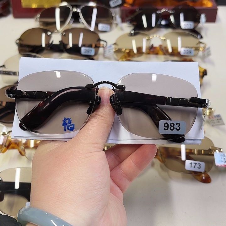 无框款天然水晶 假一赔万