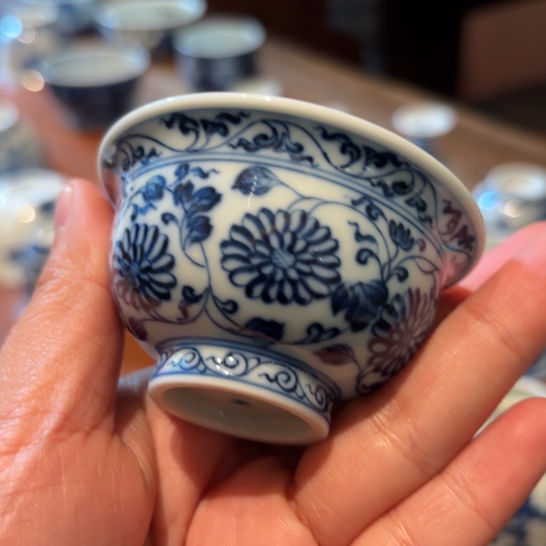 行***水瓷缠枝菊 补差663