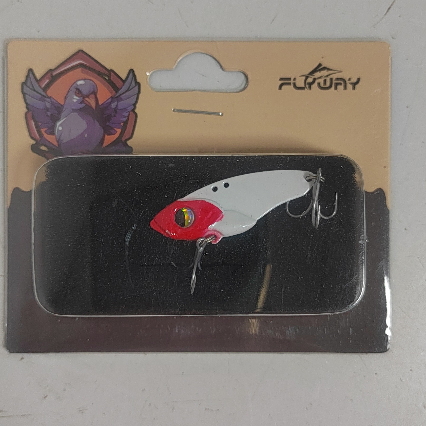 飞鱼VIB鳜鱼鱼饵红尾路亚饵