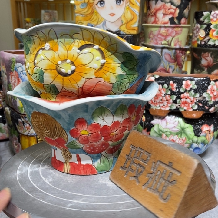 景德镇艺术手绘作品