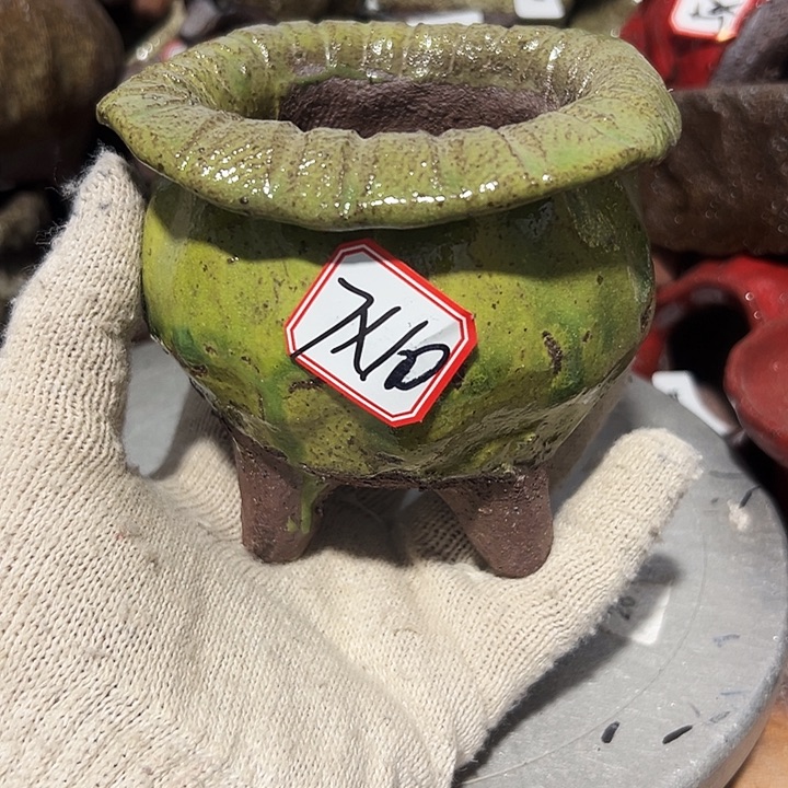 粗陶花盆制作就这样的