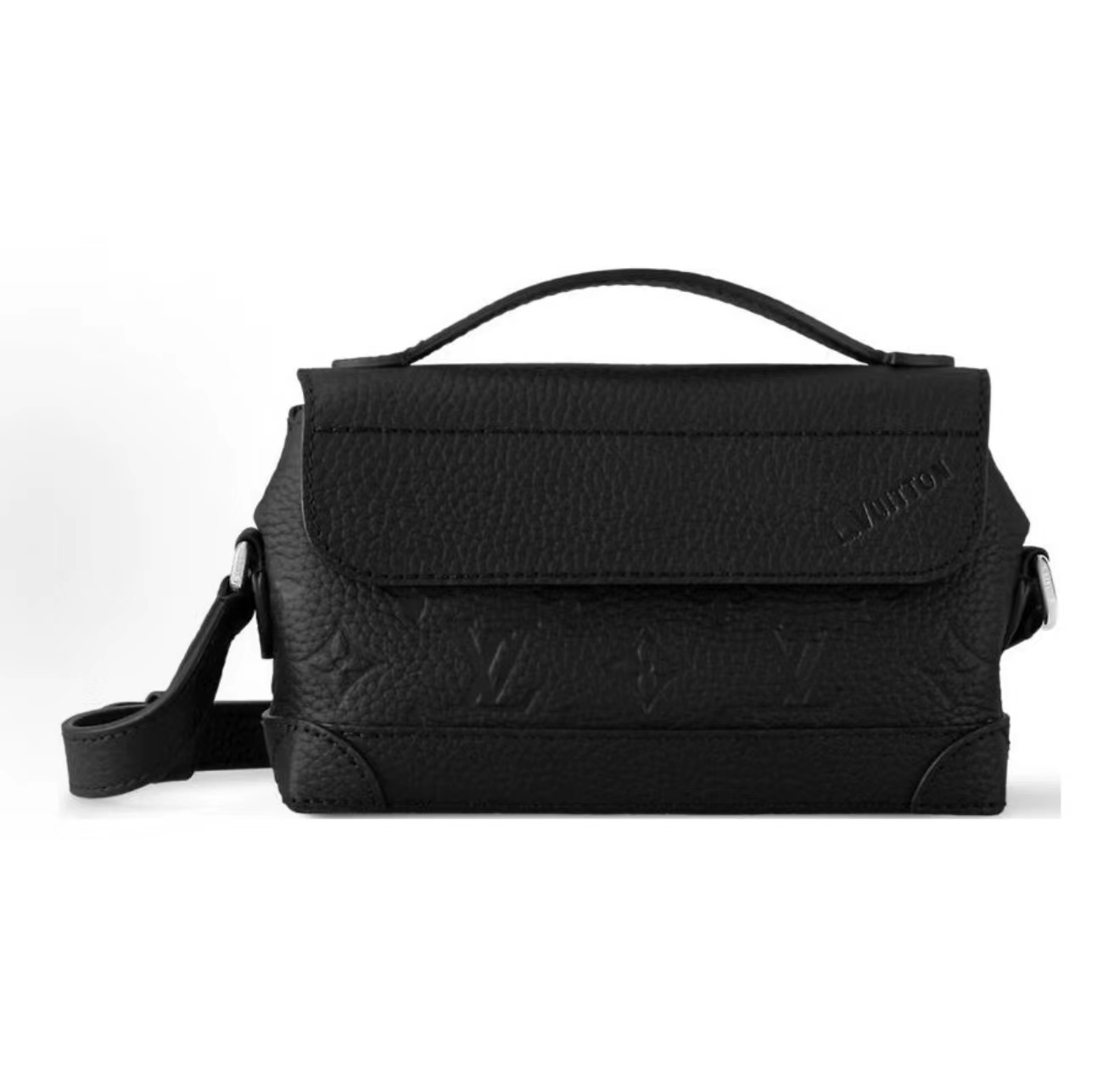 99新 LouisVuitton/路易威登 闲置新steamer全皮横版斜挎包 mini