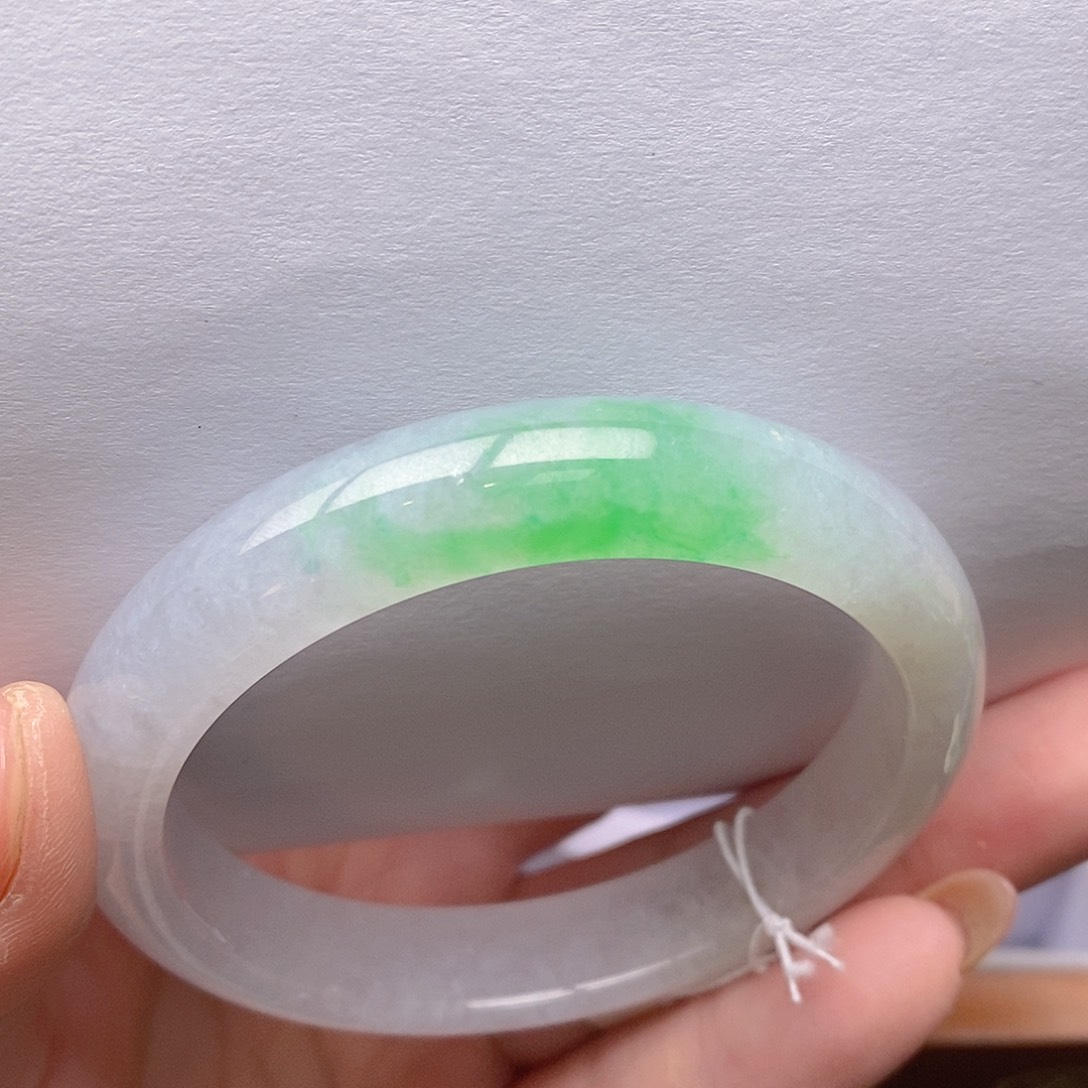 翡翠未镶嵌手镯55