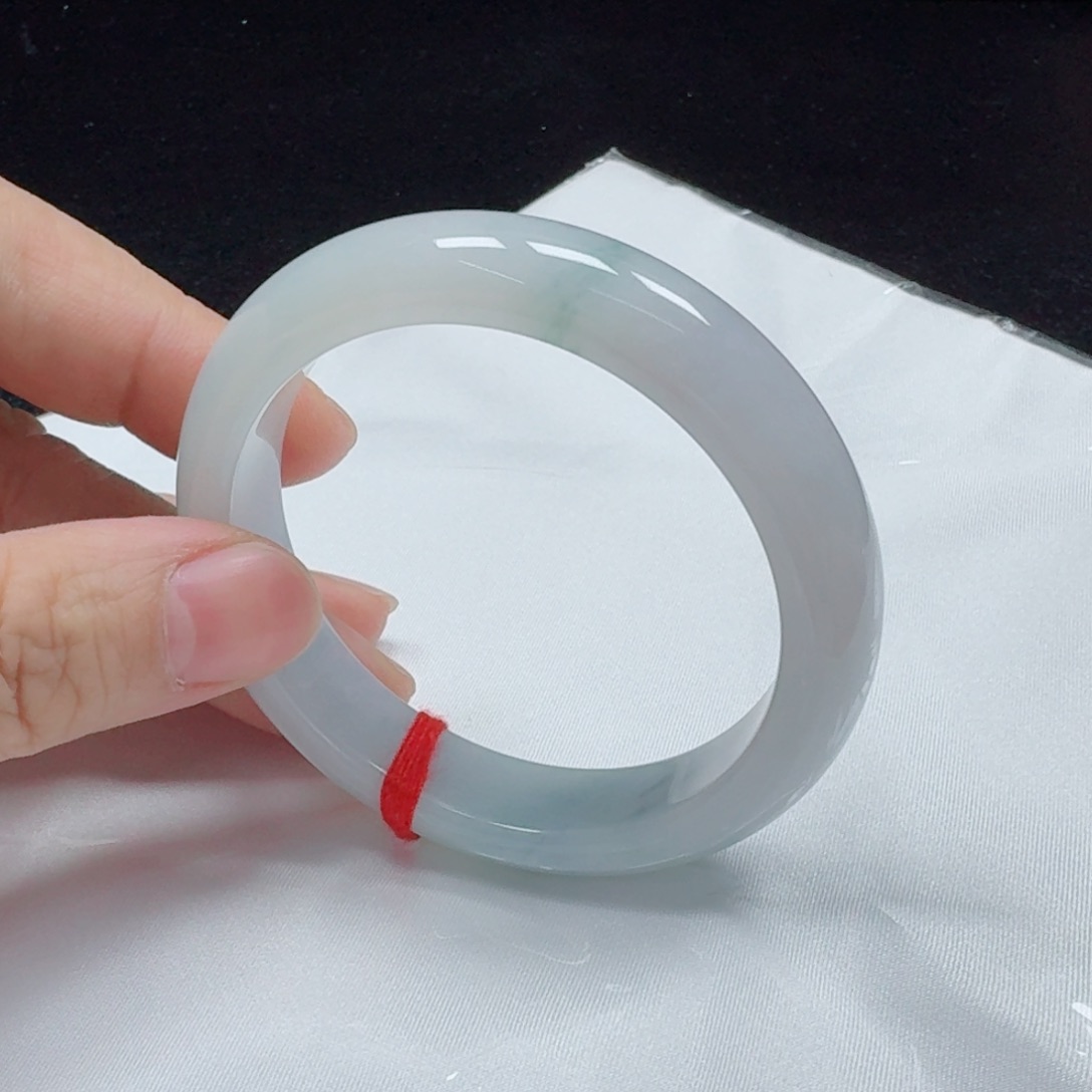 翡翠未镶嵌手镯5455