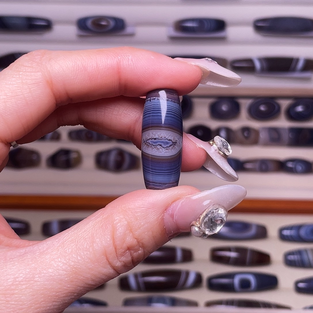 青***业玛瑙/玉髓未镶嵌颈饰