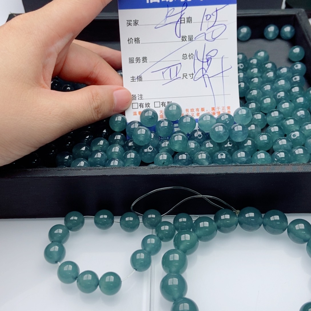 翡翠未镶嵌手链多样性20