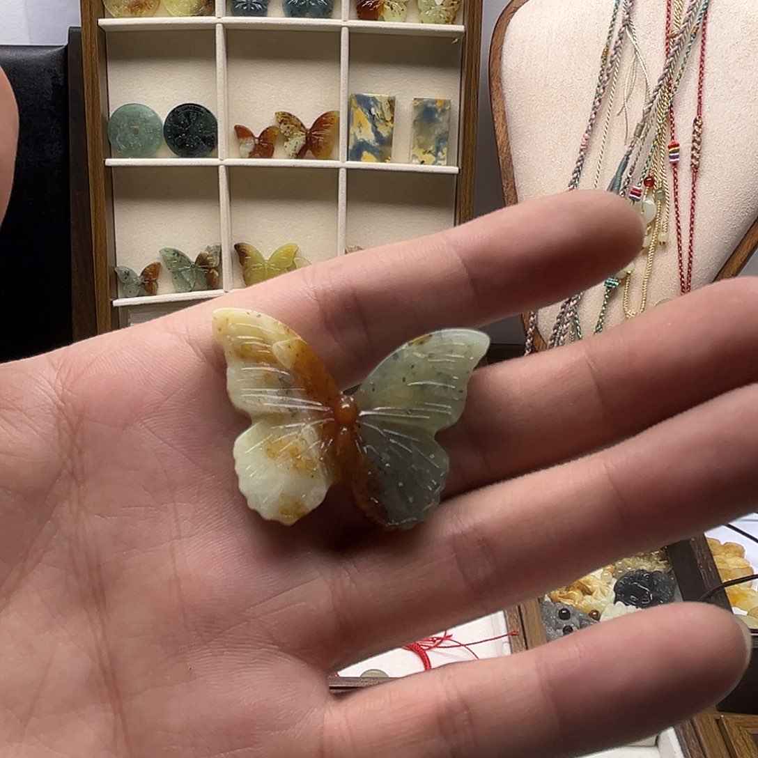 *****蛇纹石玉未镶嵌吊坠(赠链)