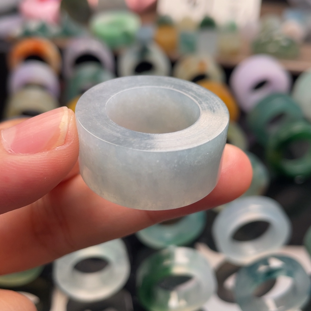 定制翡翠未镶嵌  蓝